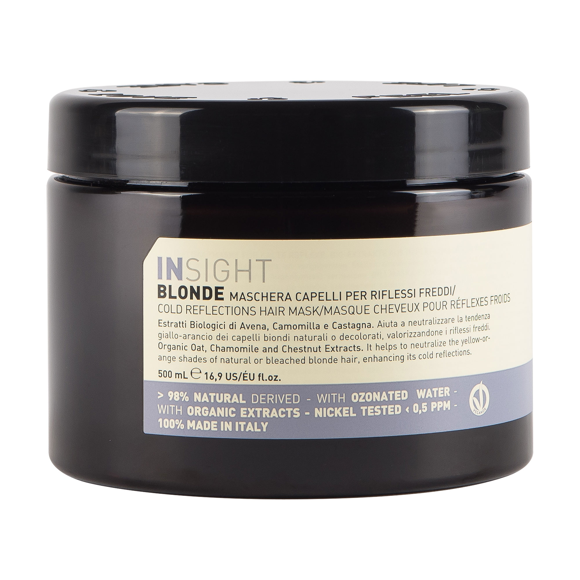 Маска для волосся Insight Blonde Cold Reflections Mask для підсилення холодних відтінків, 500 мл